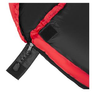 NILS CAMP NC2012 sleeping bag Black and red 8