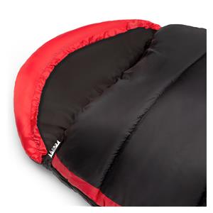 NILS CAMP NC2012 sleeping bag Black and red 9