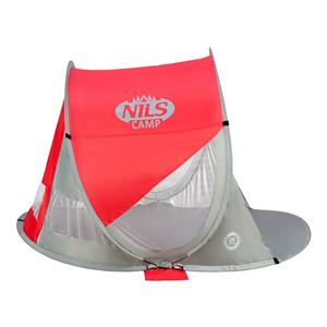 NILS CAMP self-folding beach tent NC3142 Red-grey 3