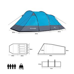 Nils Camp Voyager NC3027 Camping Tent 10