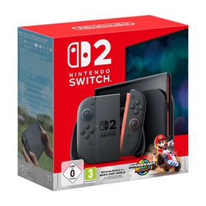 Nintendo Switch 2 + Mario Kart World portable game console 20.1 cm (7.9) 256 GB Touchscreen Wi-Fi Black