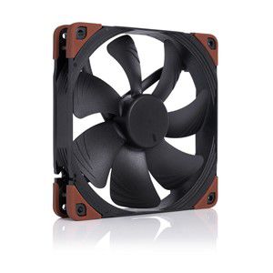 Noctua NF-A14 Computer case Fan 14 cm Black, Brown 1 pc(s)