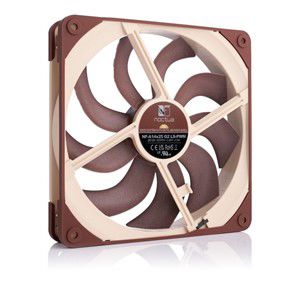 Noctua NF-A14X25 G2 LS-PWM computer cooling system Computer case Air cooler 14 cm Beige, Brown 1 pc(s)