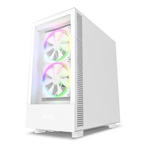 NZXT H5 Elite RGB Midi-Tower - white 4