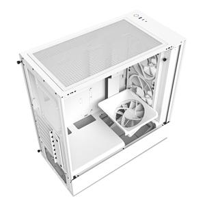 NZXT H5 Elite RGB Midi-Tower - white 5