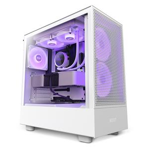 NZXT H5 Flow RGB Midi Tower White