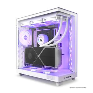 NZXT H6 Air Flow Midi Tower White 16