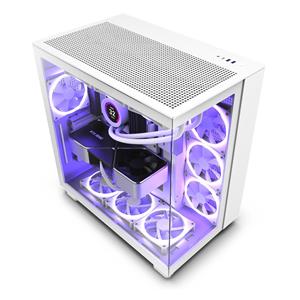 NZXT H9 All white Midi Tower