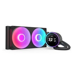 NZXT Kraken Elite 280 RGB Processor All-in-one liquid cooler 14 cm Black 1 pc(s)