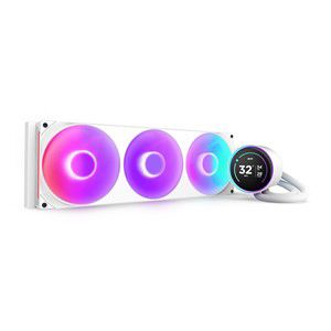 NZXT Kraken Elite 420 RGB Processor All-in-one liquid cooler 14 cm White 1 pc(s)