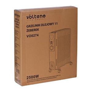 Oil heater 11 fins 2000W VO0274 Volteno 4