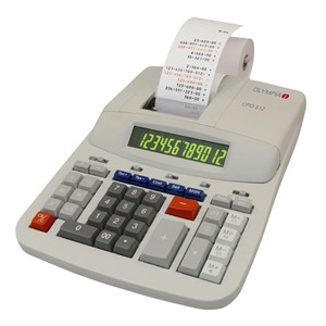Olympia CPD 512 calculator Desktop Printing White