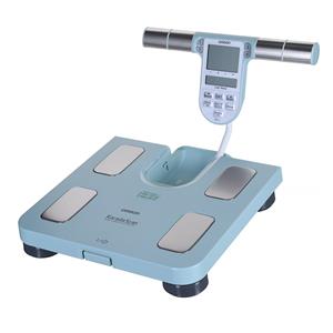 Omron BF511 Square Turquoise Electronic personal scale