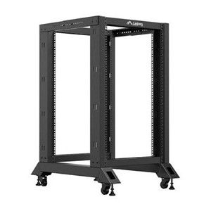 OPEN RACK 18U 600X800 BLACK LANBERG