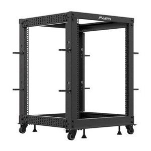 Open Rack 19 15U 600x600-1100 adjustable black