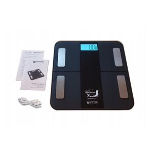 Oromed ORO-SCALE BLUETOOTH BLACK Electronic personal scale Square 3