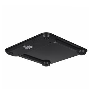 Oromed ORO-SCALE BLUETOOTH BLACK Electronic personal scale Square 8