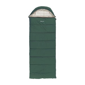 Outwell Camper Prime Adult Semi-rectangular sleeping bag Cotton, Polyester Green