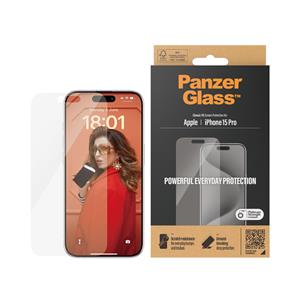 PanzerGlass ® Screen Protector iPhone 15 Pro | Classic Fit 3