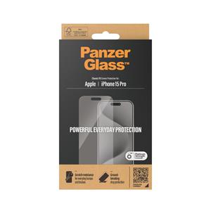 PanzerGlass ® Screen Protector iPhone 15 Pro | Classic Fit 4