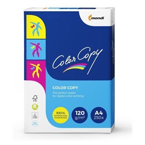 Paper copier office Mondi Color Copy 8687A12 (A4; 120 g /m2; 250 pcs. sheets; paper white; satin)