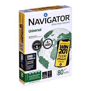 Paper copier office Universal Premium Navigator 8247A80 (A4; 80g /m2; 500 sheets; paper white)