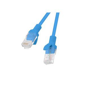 PATCHCORD KAT.6 UTP 0.5M NIEBIESKI FLUKE PASSED LANBERG 10-PACK