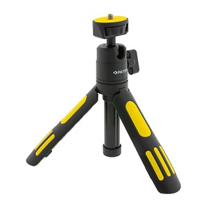 PATONA Premium Adjustable tripod with smartphone holder Black, Yellow