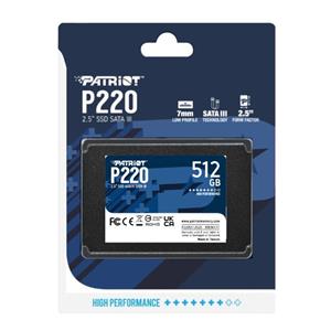 Patriot Memory P220 512GB 2.5" Serial ATA III