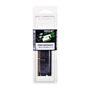 Patriot Memory PSD416G26662S memory module 16 GB DDR4 2666 MHz
