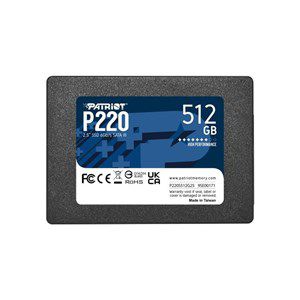 Patriot P220 512GB SSD SATA 3 2.5