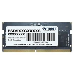 Patriot Signature Line 8GB DDR5-5600 SODIMM CL46, 1.1V