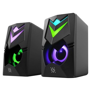 PC Speakers 2.0 DEFENDER J4 2.0 6W LED USB black