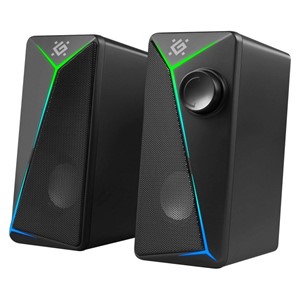 PC Speakers 2.0 DEFENDER J5 2.0 6W LED USB black