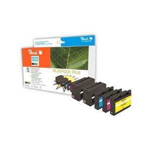 Peach Combi Pack Plus with chip, compatible with No. 932XL, No. 933XL