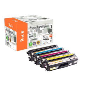Peach PT1047 toner cartridge 4 pc(s) Compatible Black, Cyan, Magenta, Yellow