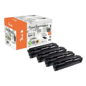 Peach PT1139 toner cartridge 4 pc(s) Compatible Black, Cyan, Magenta, Yellow