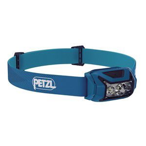 Petzl Actik Blue Headband flashlight LED