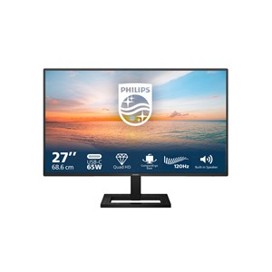 Philips 1000 series 27E1N1600AE /00 computer monitor 68.6 cm (27) 2560 x 1440 pixels Quad HD LCD Black