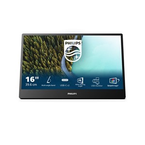 Philips 3000 series 16B1P3302D /00 computer monitor 39.6 cm (15.6) 1920 x 1080 pixels Full HD LED Black