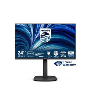Philips 3000 series 24B2U3301D /00 computer monitor 61.2 cm (24.1) 1920 x 1200 pixels WUXGA LCD Black