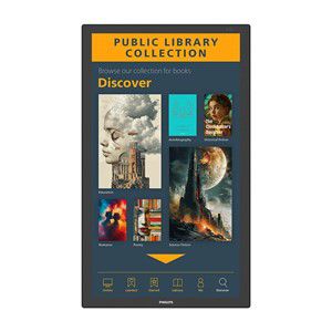 Philips 3000 series 43BDL3751T /00 Signage Display Interactive flat panel 108 cm (42.5) LCD Wi-Fi 450 cd /m² 4K Ultra HD Black Touchscreen Built-in processor Android