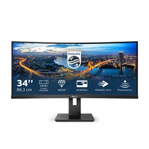 Philips | 345B1C | 34  " | VA | WQHD | 21:9 | Warranty 24 month(s) | 5 ms | 300   cd/m2 | Black | HDMI ports quantity 1 | 100 Hz LED monitor 3