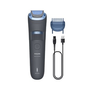 Philips Beard Trimmer 3000 Series BT3617 /15 Beard grooming with rounded tip blades