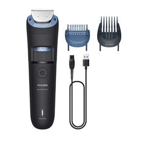 Philips Beard Trimmer 3000 Series BT3665 /15 Beard grooming with full metal blades