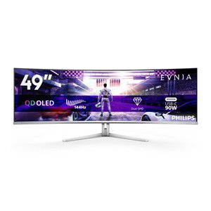 Philips Evnia 8000 49M2C8900L /00 computer monitor 124.2 cm (48.9) 5120 x 1440 pixels Dual QHD QD-OLED White