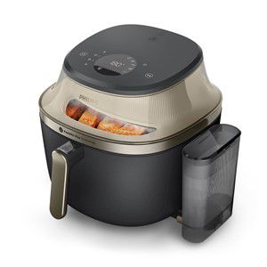 Philips NA543 /00 fryer Single 7.2 L Stand-alone 2000 W Hot air fryer Black, Champagne