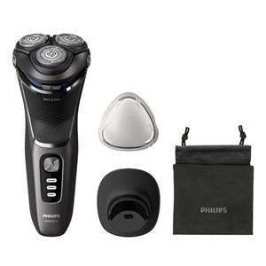 Philips S3343 /13 men's shaver Rotation shaver Trimmer Black, Chrome