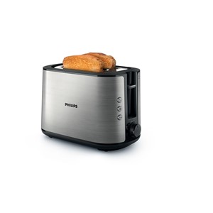 Philips Viva Collection HD2650 /90 toaster 2 slice(s) 950 W Black, Stainless steel