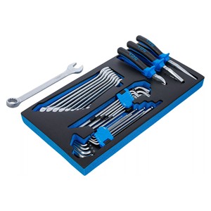 BGS Pjenasti ulošci za BGS 2002 | okasto-viličasti ključ, kliješta i Šesterokutni ključevi | 31-dijelni